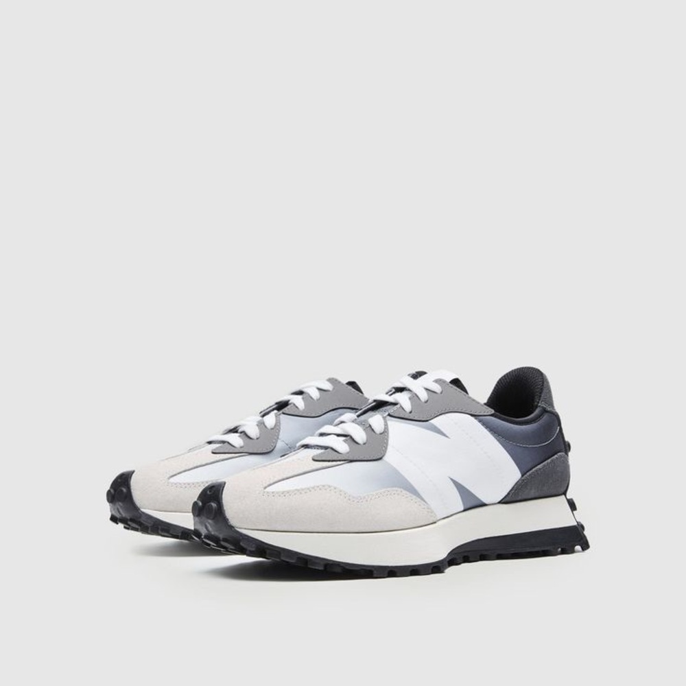 Figs Blueish Grey and White Athletic Shoes New Balance